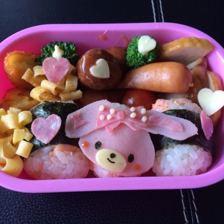 ぼんぼんりぼんのキャラ弁 レシピ 作り方 By Tamasomi 楽天レシピ ぼんぼんりぼんのキャラ弁 レシピ 作り方 By Tamasomi 楽天レシピ
